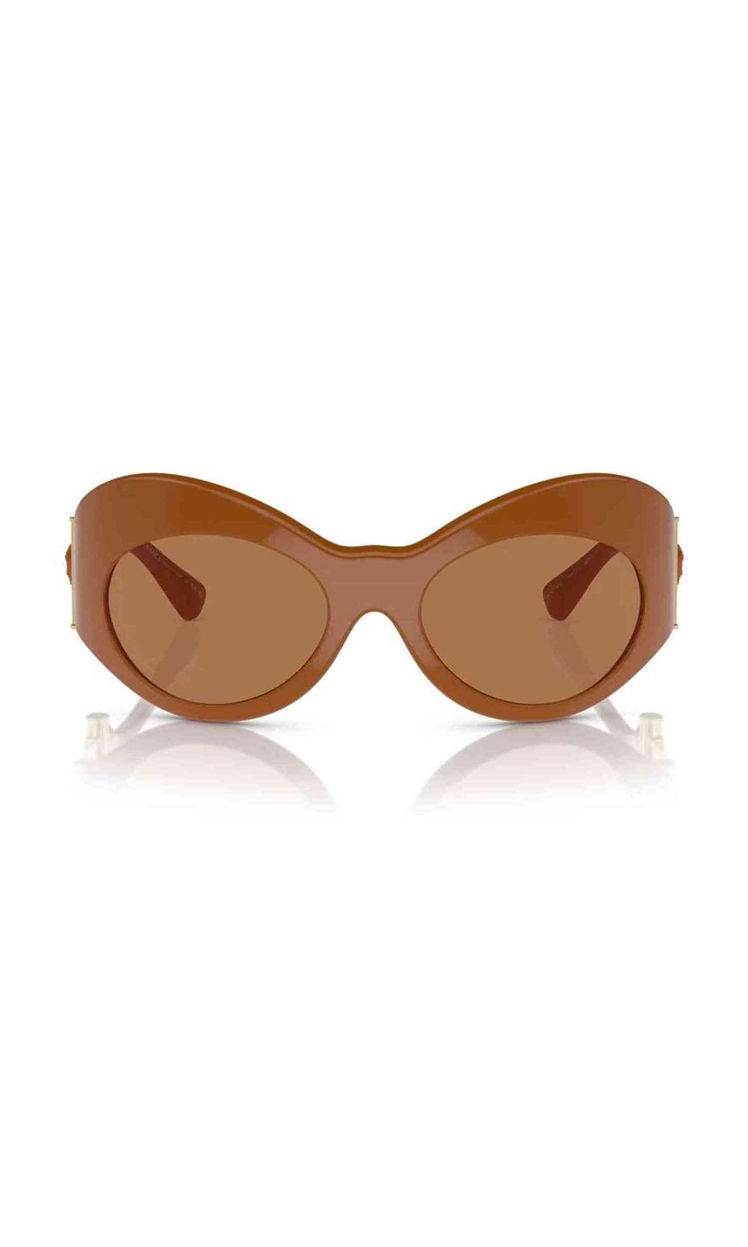 Versace Acetate Brown Sunglasses Glam Steals