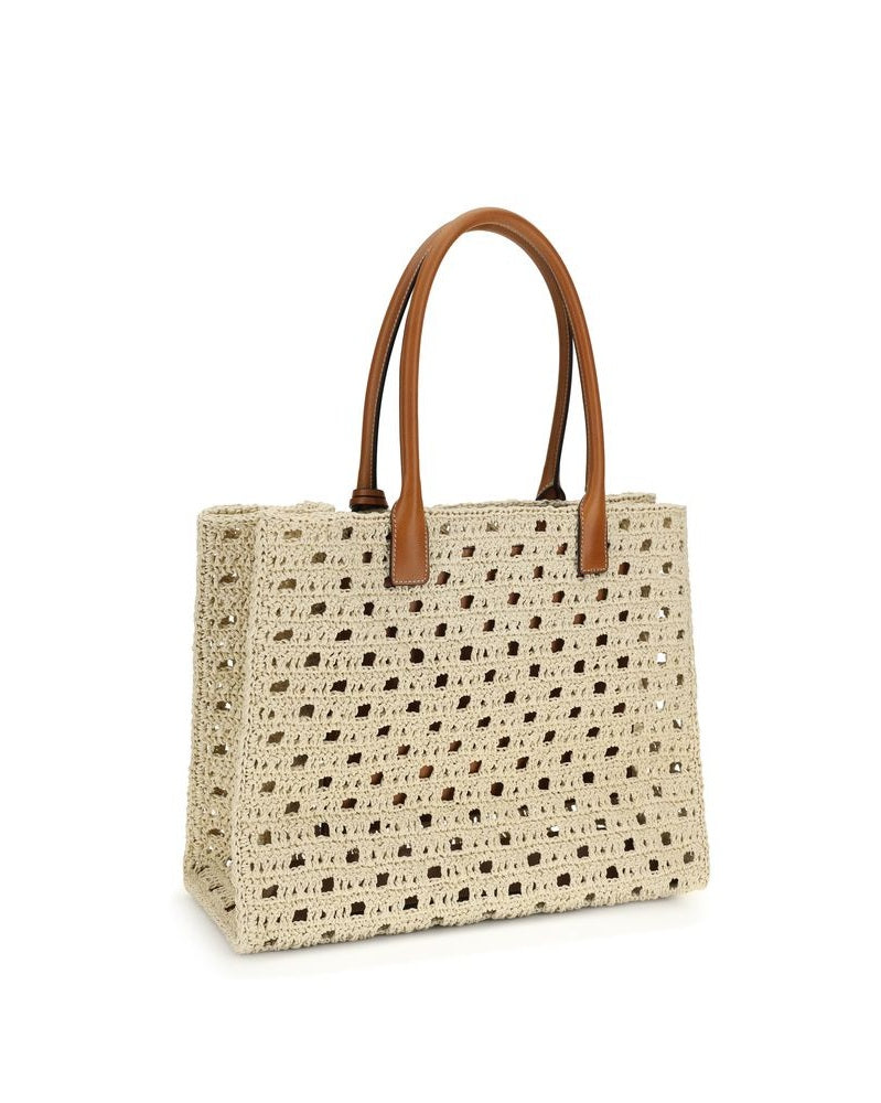 Versace Beige Cotton Handbag Glam Steals