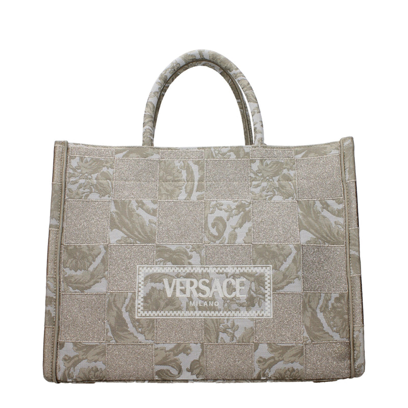Versace Beige Handbag Glam Steals