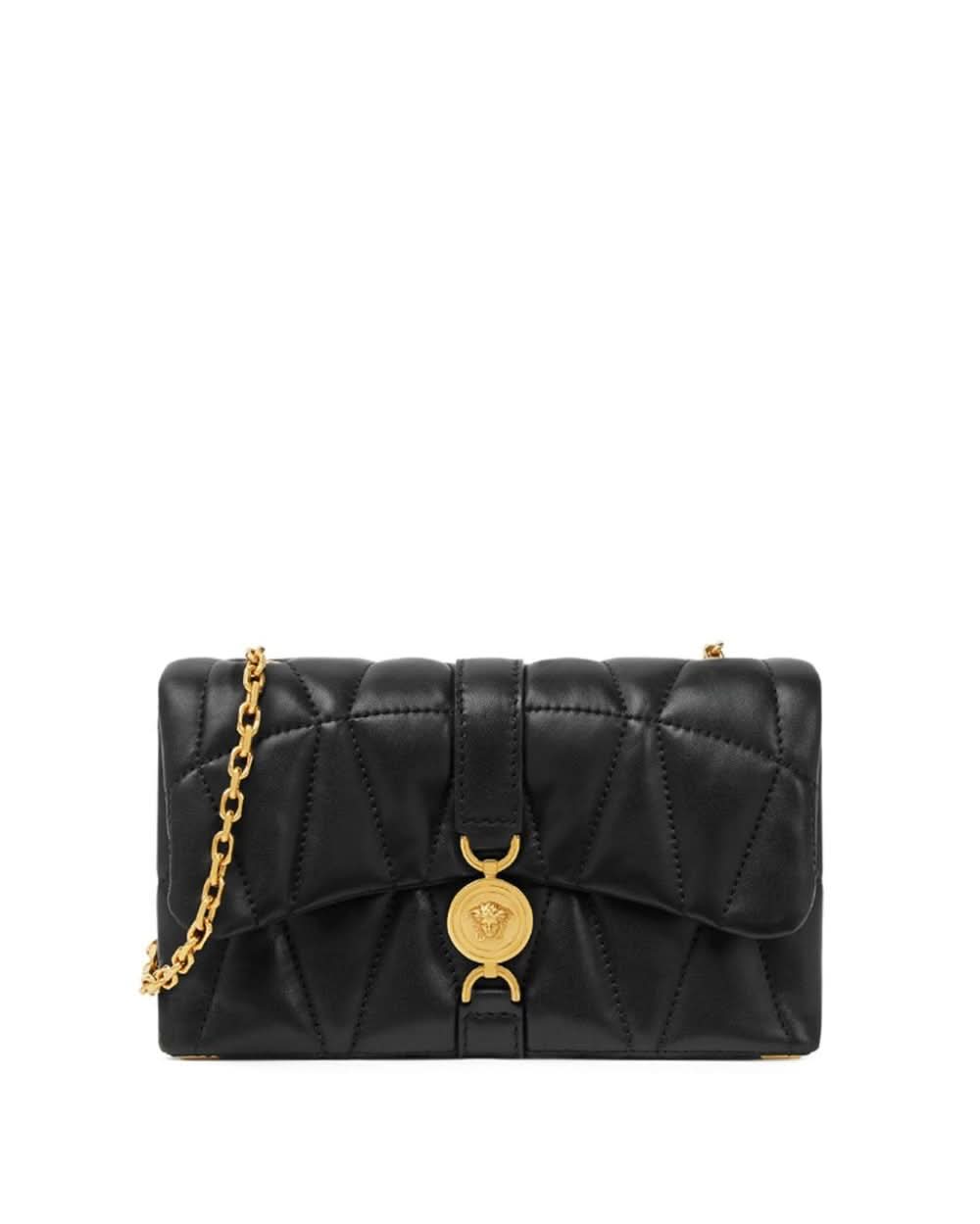 Versace Black Bag Clutches