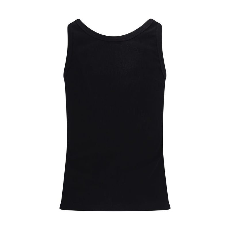 Versace Black Cotton Top Glam Steals