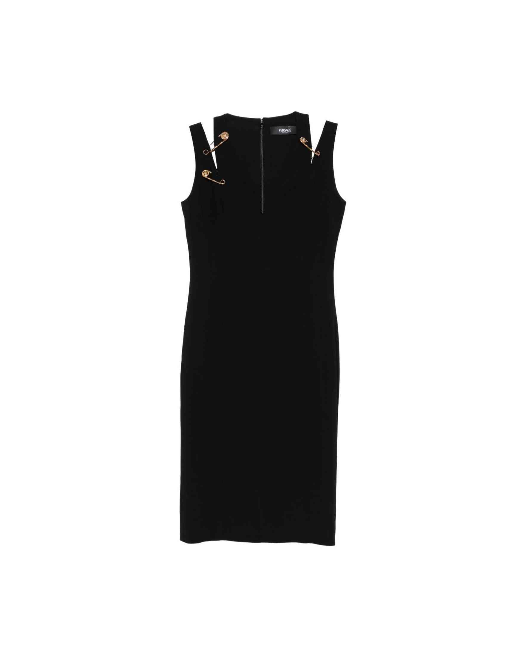 Versace Black Dress Glam Steals