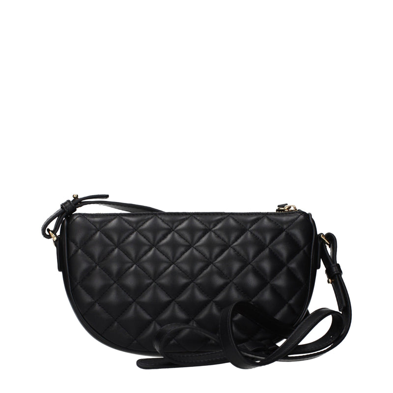 Versace Black Leather Handbag Glam Steals