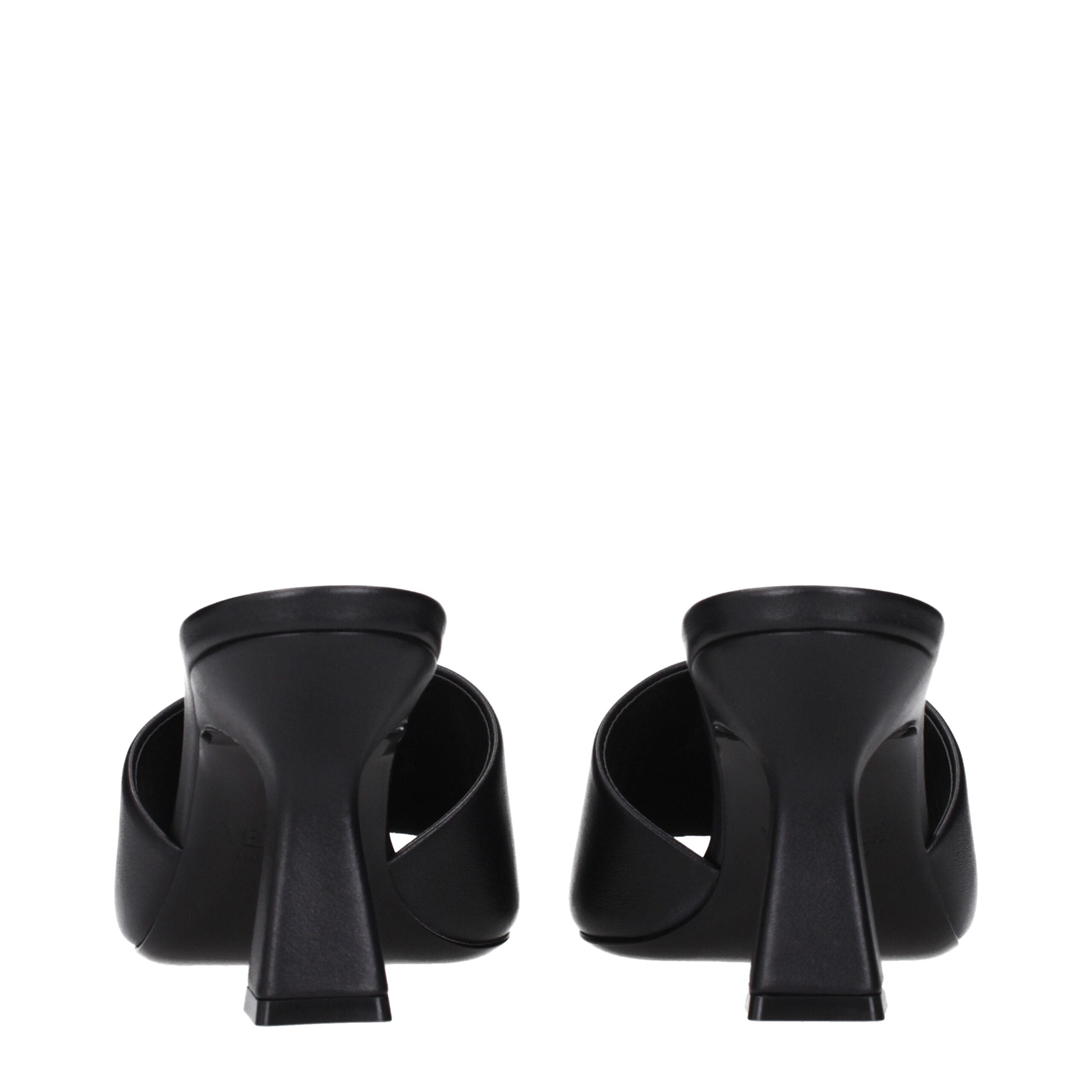 Versace Black Leather Stiletto Heels Sandals Glam Steals