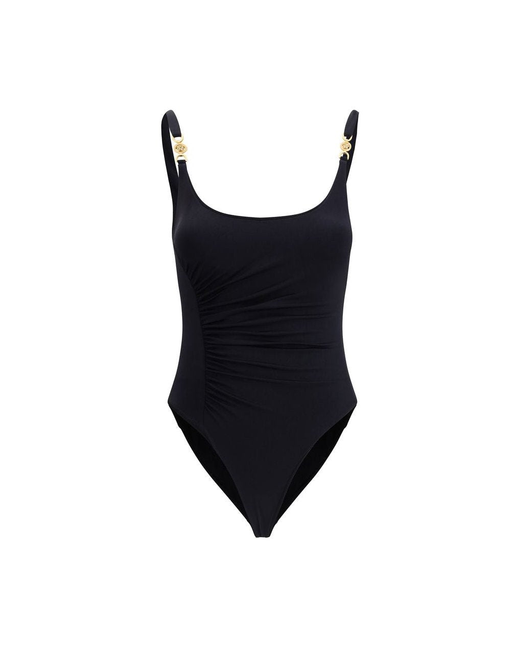 Versace Black Polyamide One Piece Swimsuit One-Piece Swimsuits