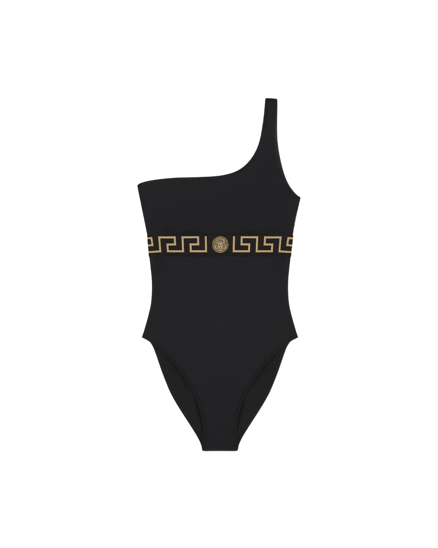 Versace Black One Piece Glam Steals