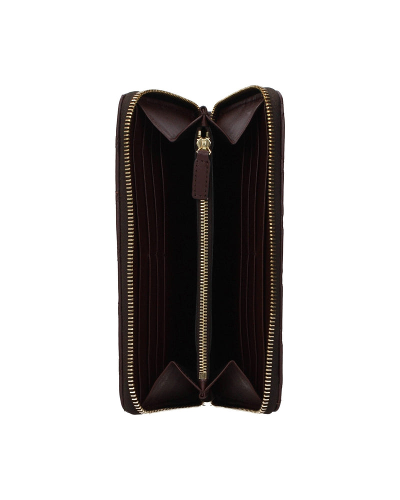 Versace Brown Leather Wallet Glam Steals