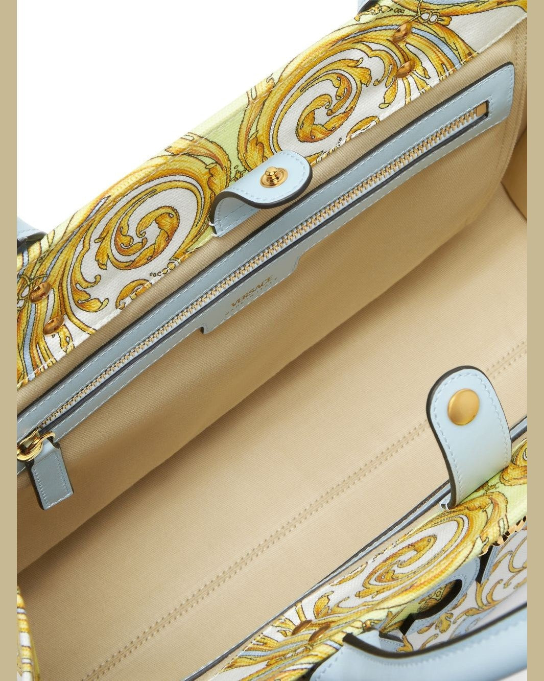 Versace Clear Blue Bag Shopper