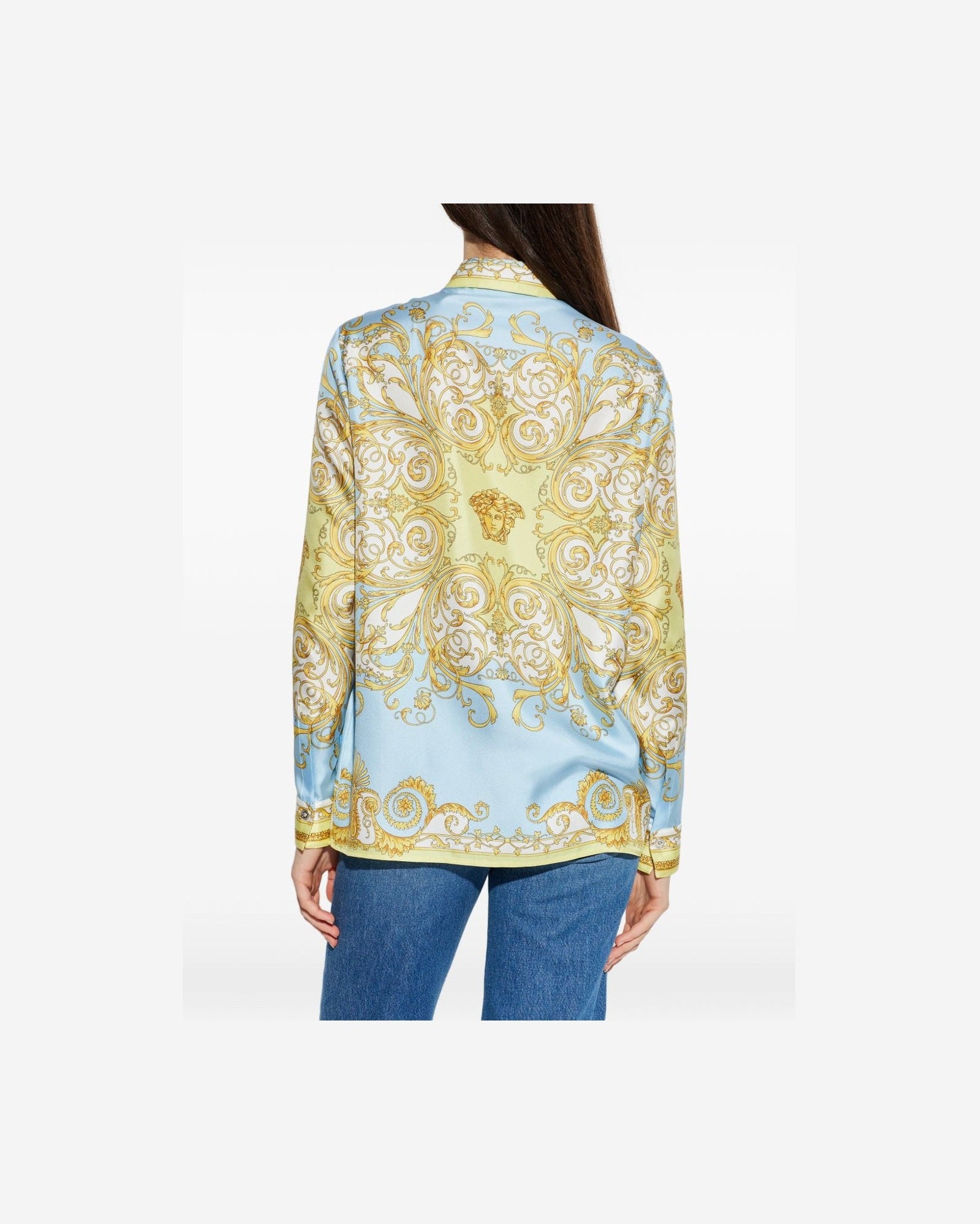 Versace Clear Blue Shirt Shirts