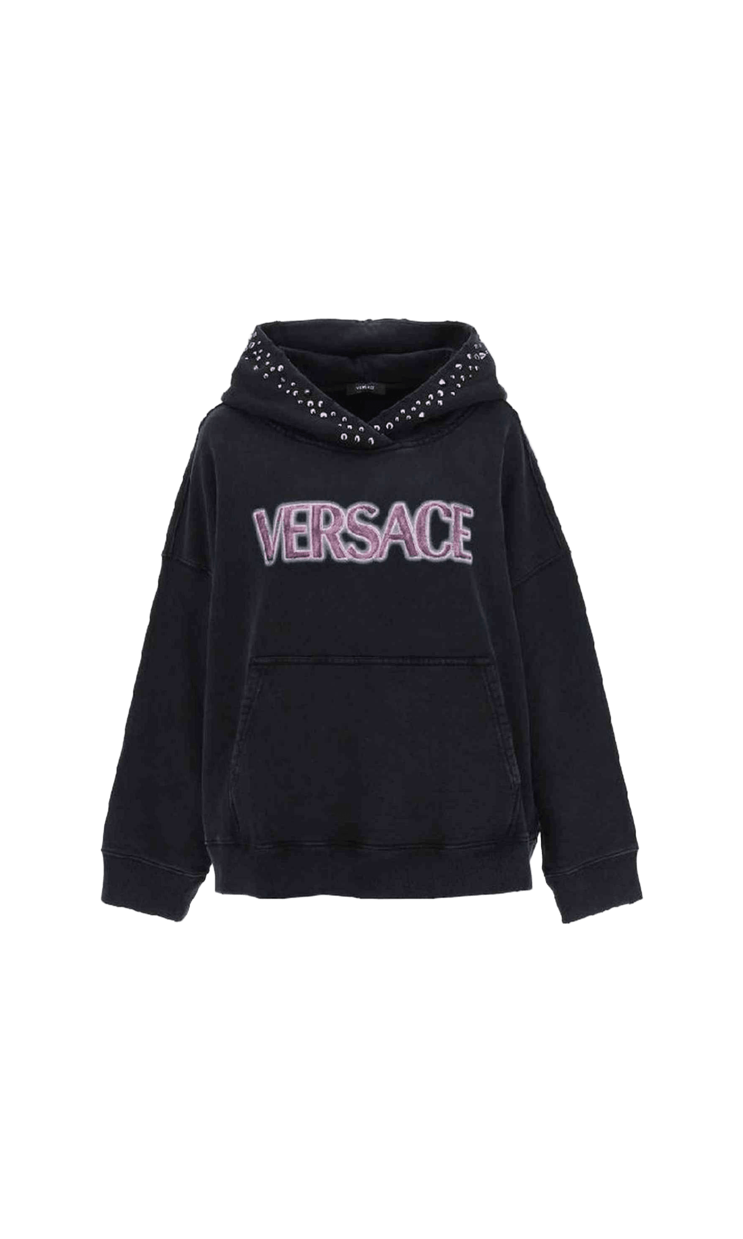 Versace Cotton Logo Sweat-Shirt Glam Steals