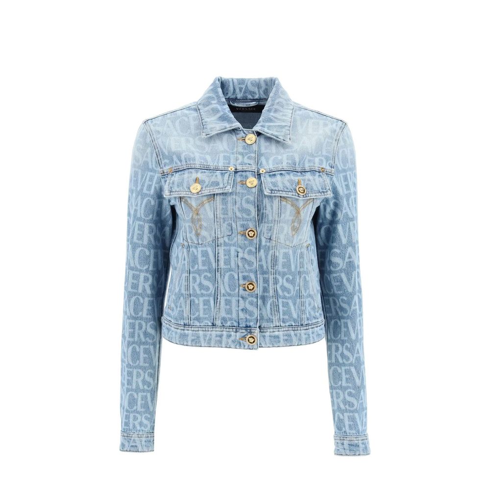 Versace Denim Jacket Glam Steals
