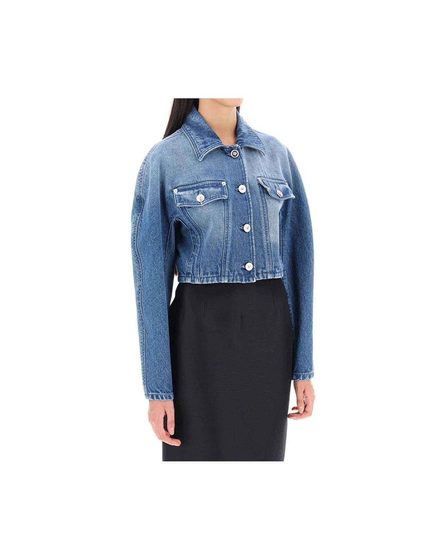 Versace Denim Jacket Glam Steals