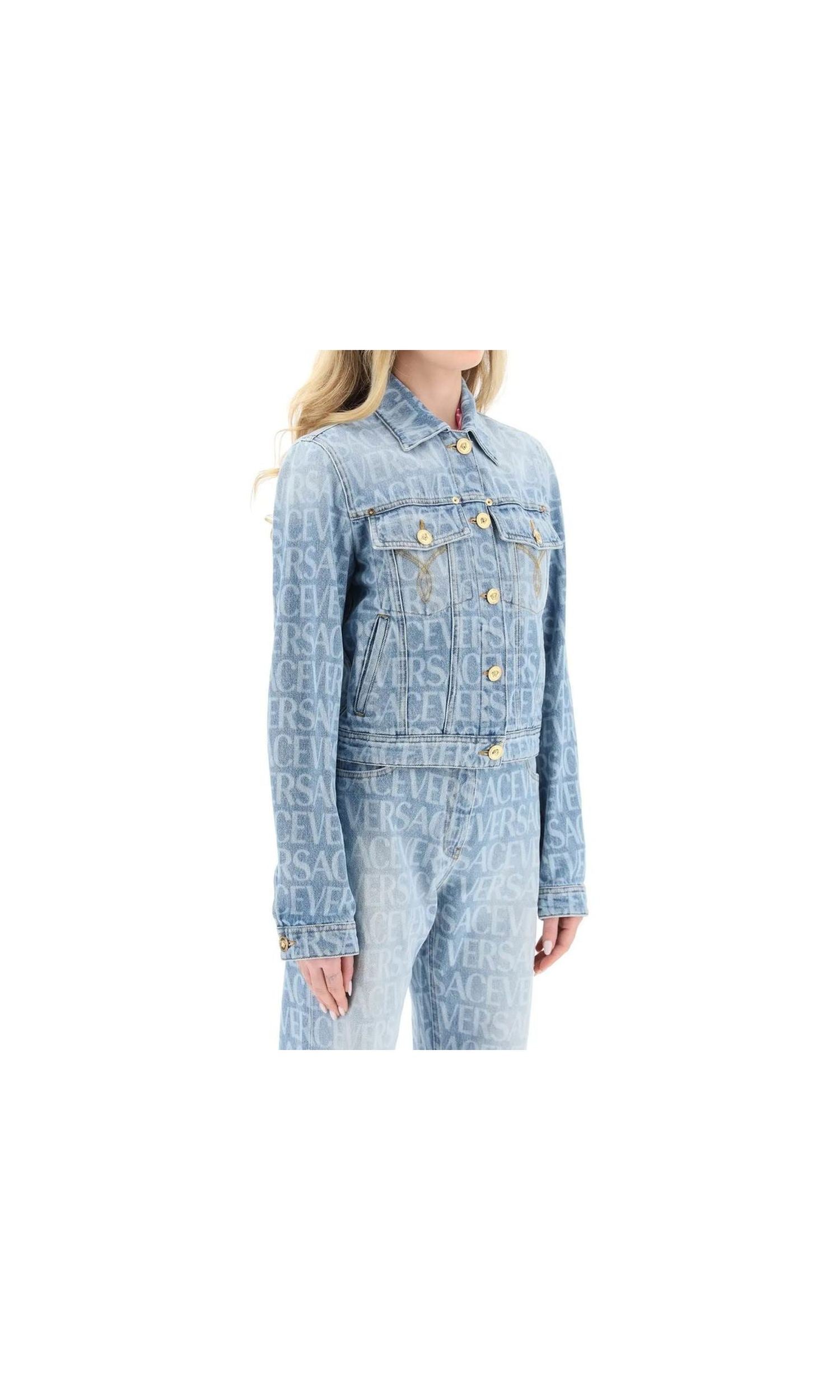 Versace Denim Jacket Glam Steals