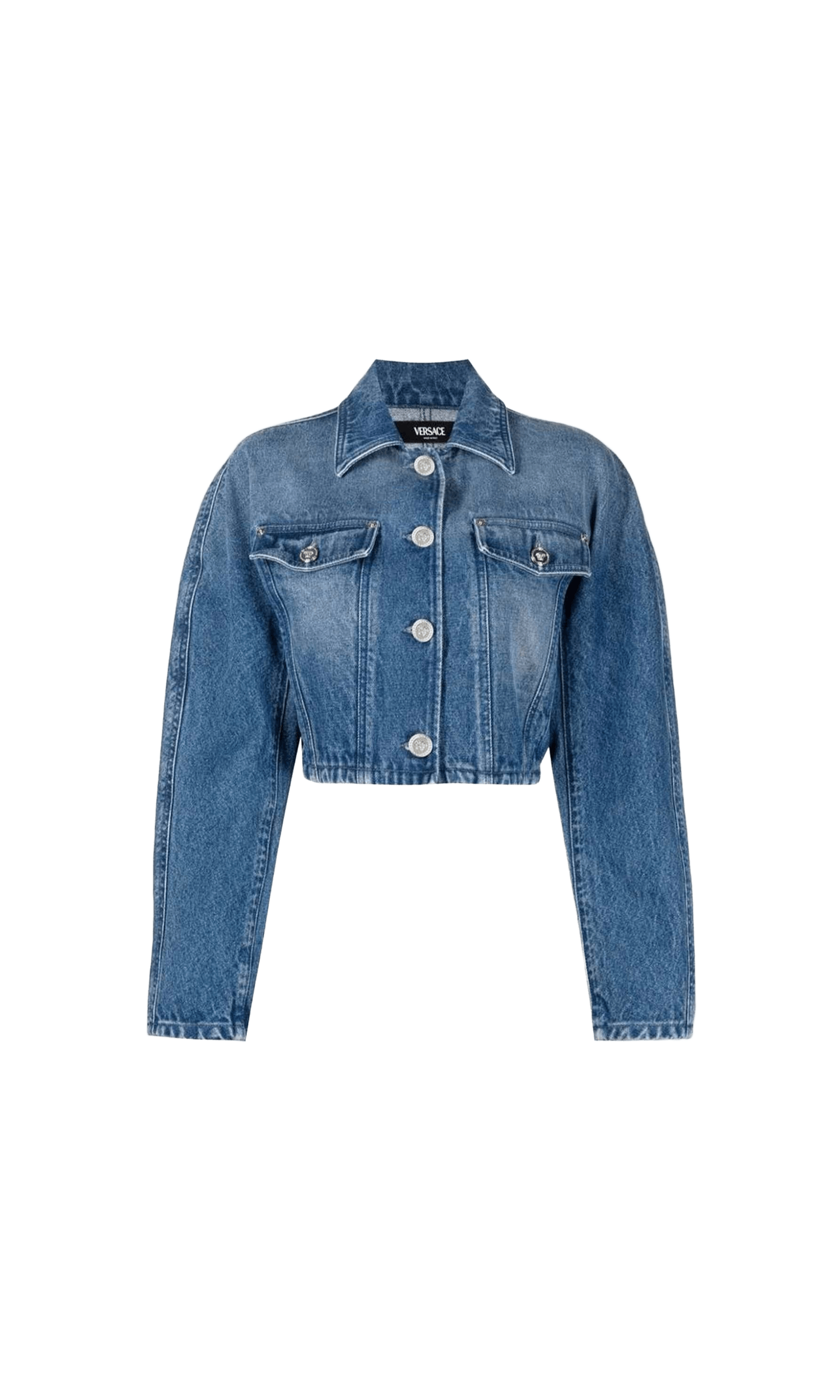 Versace Denim Jacket Glam Steals