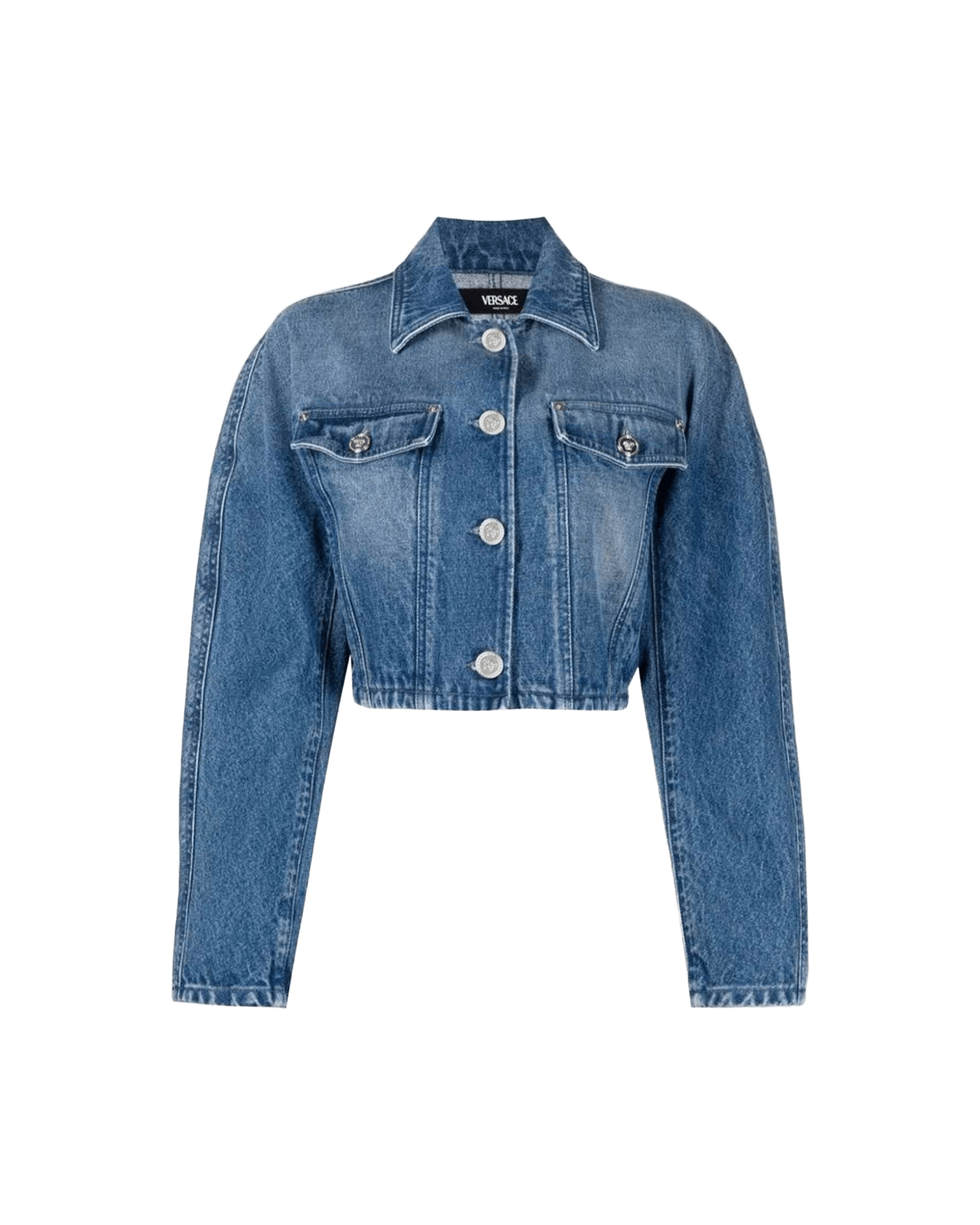 Versace Denim Jacket Glam Steals