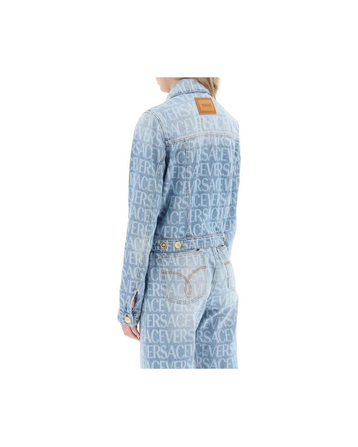 Versace Denim Jacket Glam Steals