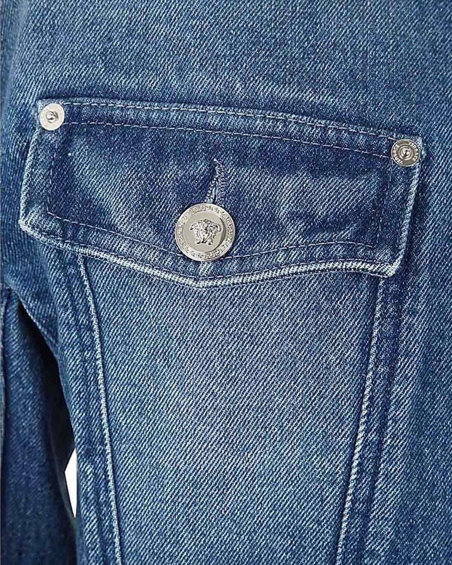 Versace Denim Jacket Glam Steals