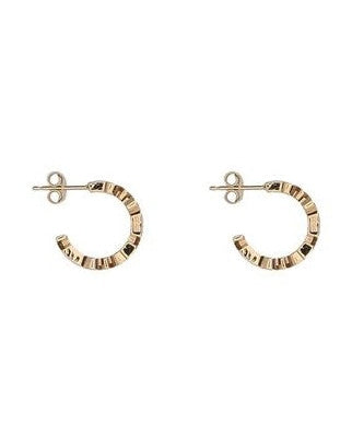 Versace Gold Brass Earrings Glam Steals