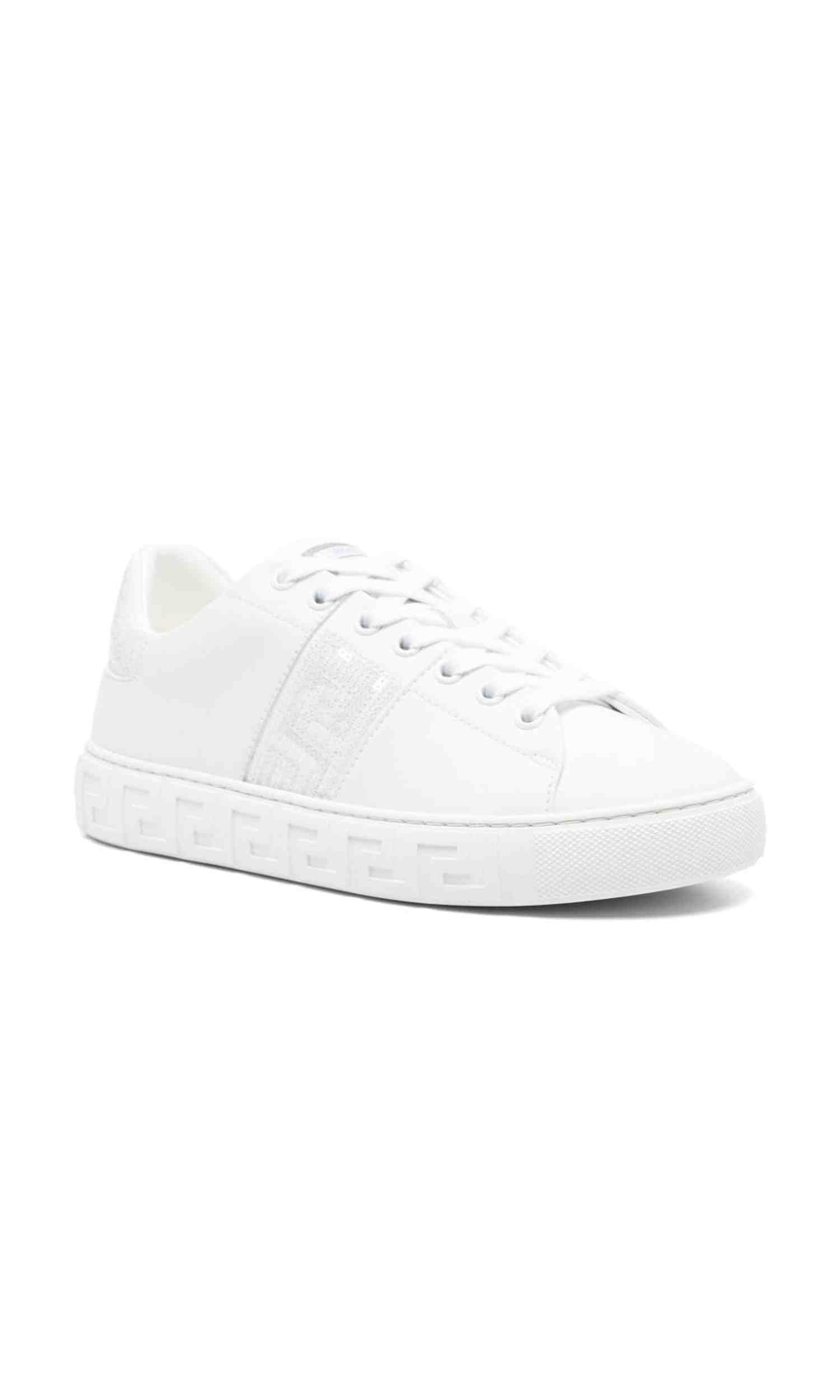 Versace Greca Embellished Sneakers Glam Steals