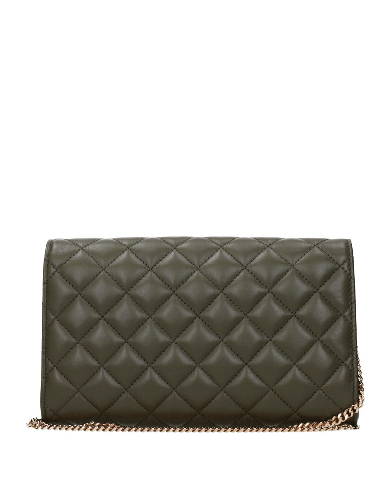 Versace Leather Green Clutch Bags Glam Steals