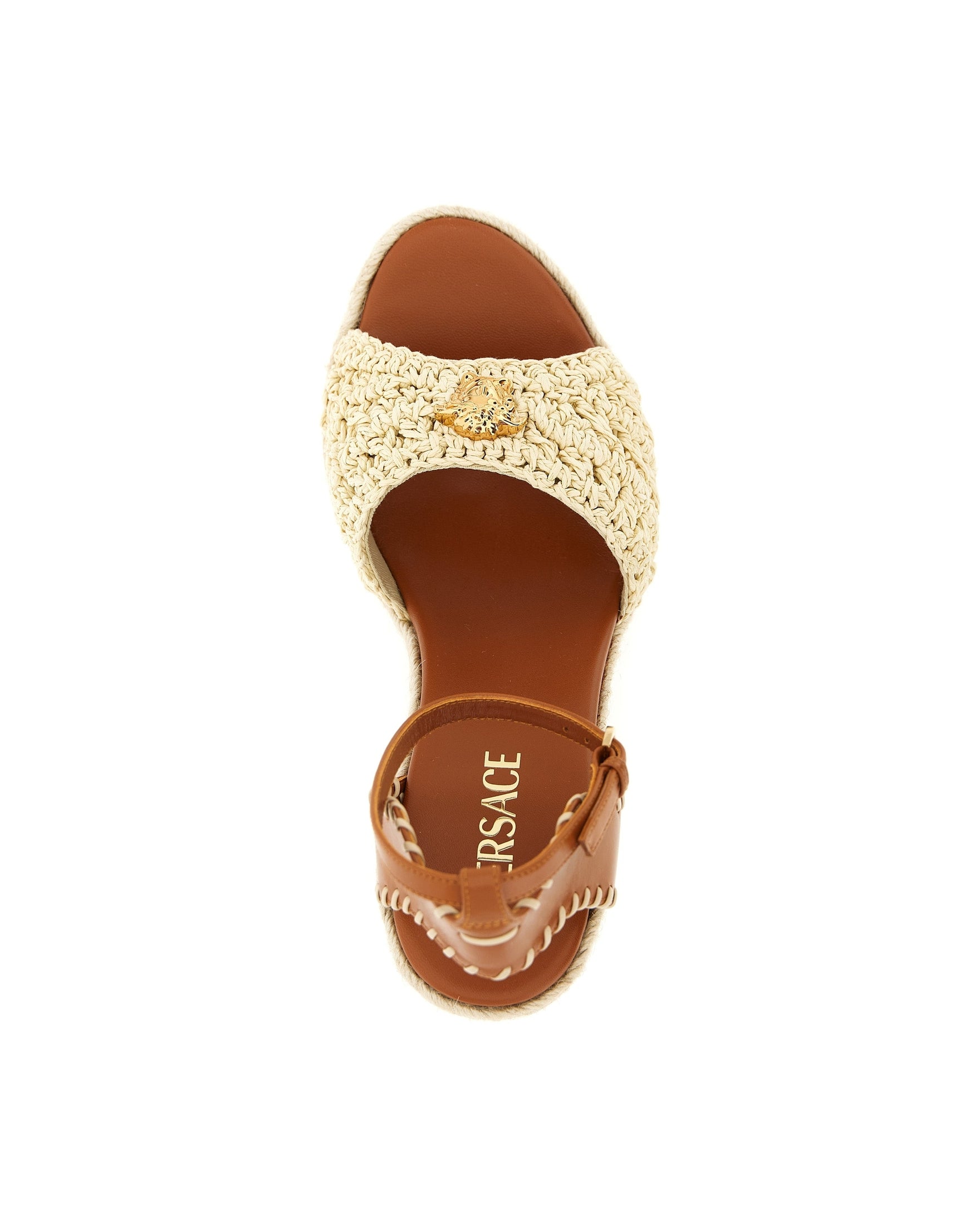 Versace La Medusa Espadrilles Sandals