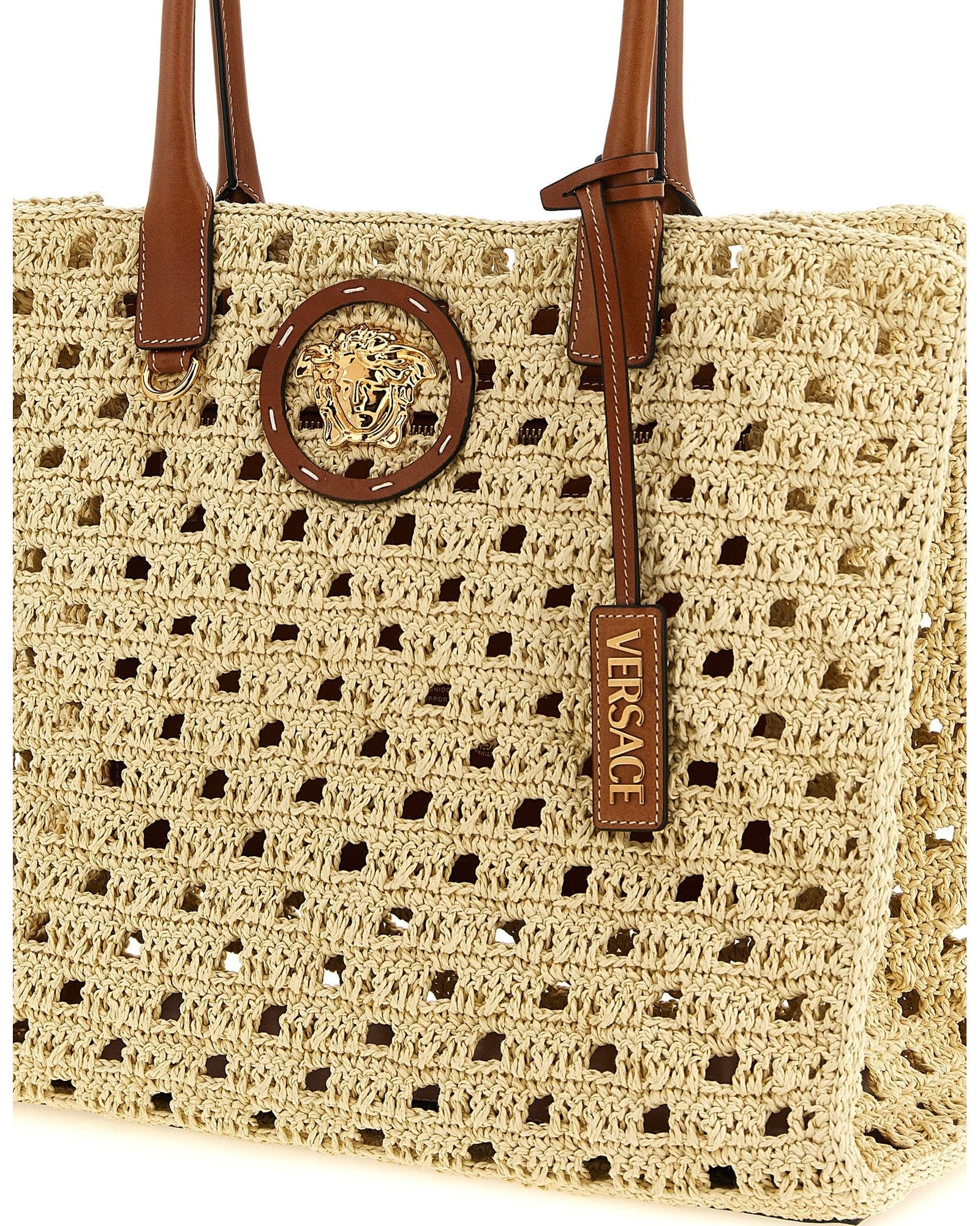 Versace La Medusa Large Shopping Bag Glam Steals