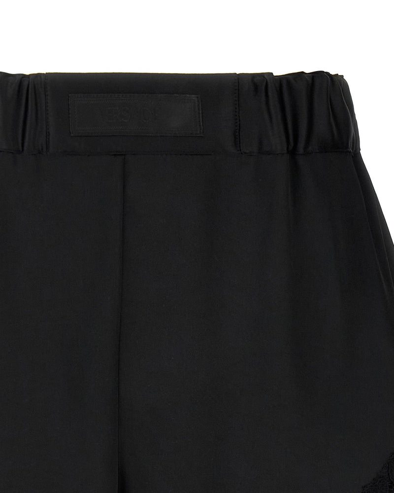 Versace Lace Insert Shorts Glam Steals