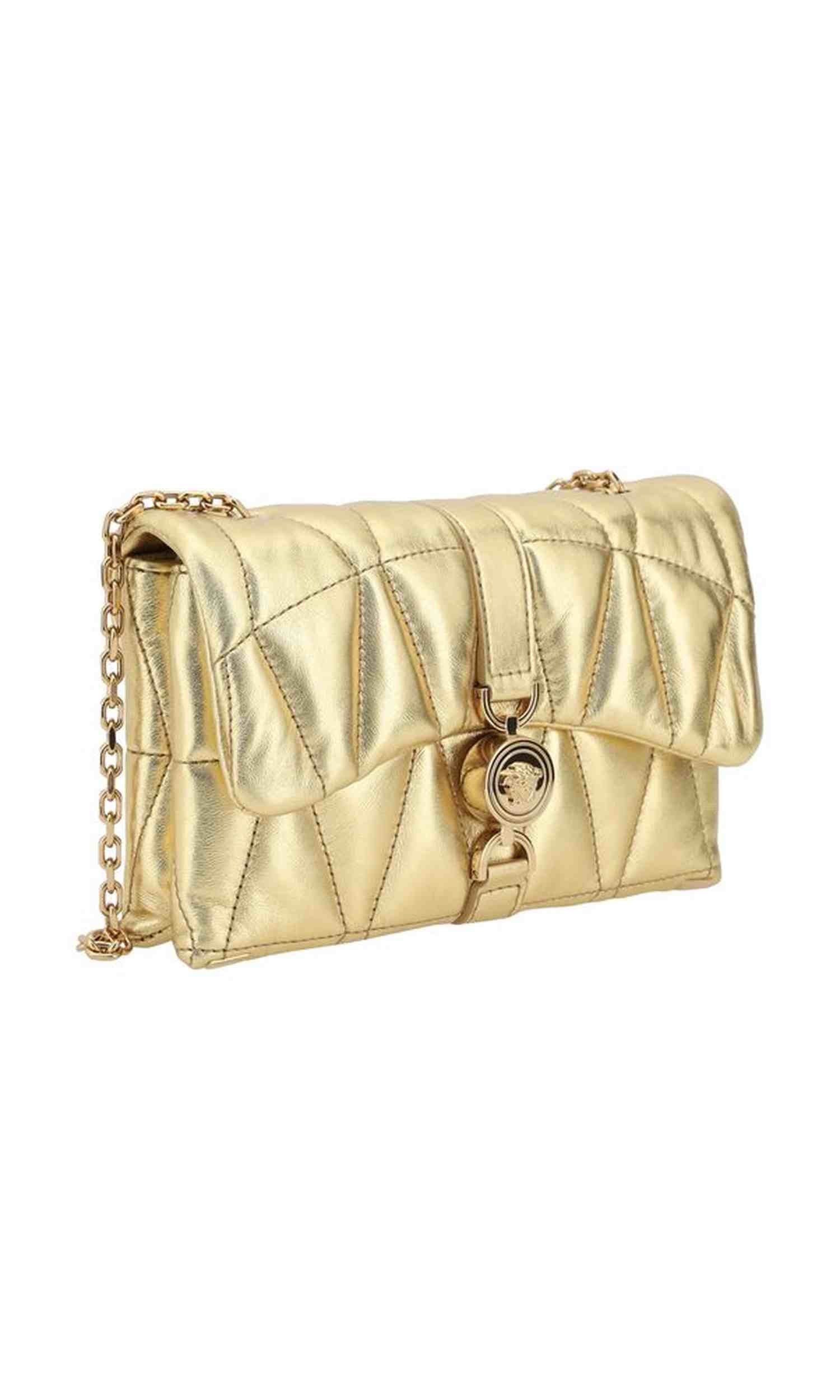 Versace Lambskin Kleio Mini Shoulder Bag Glam Steals