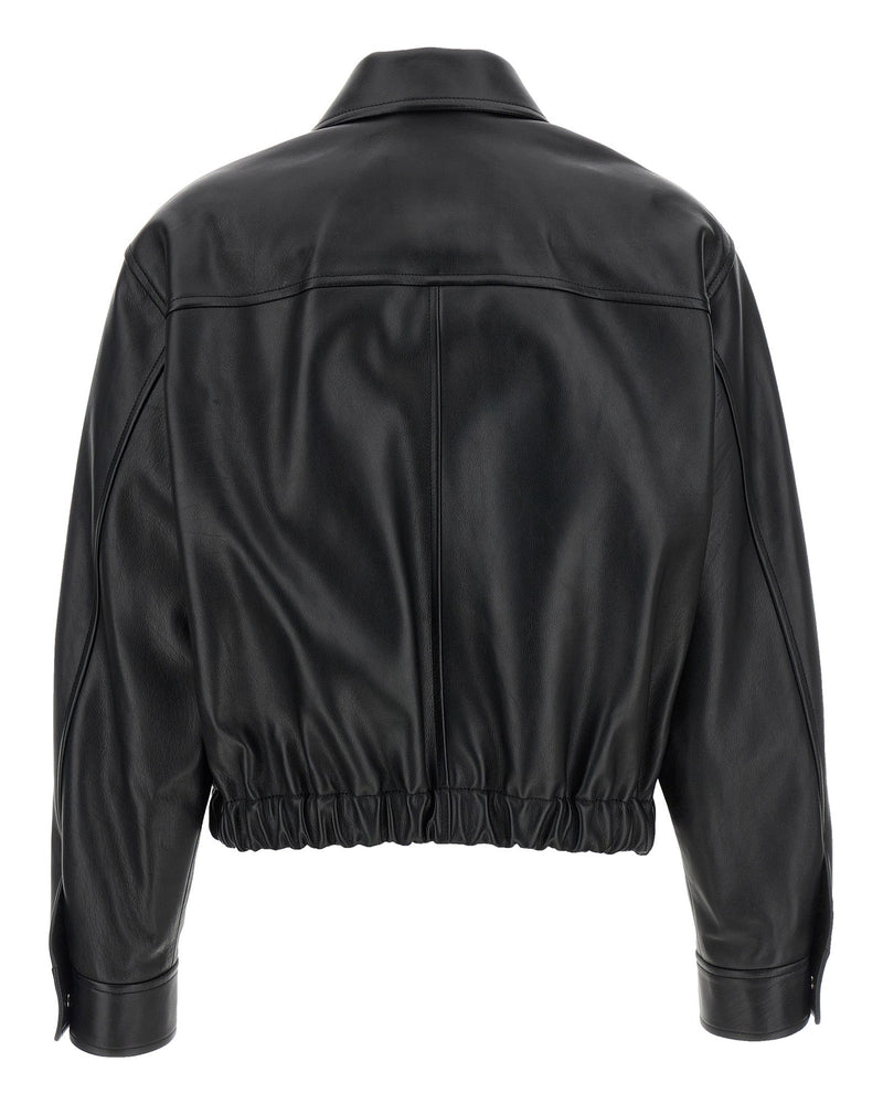 Versace Leather Blouson Glam Steals