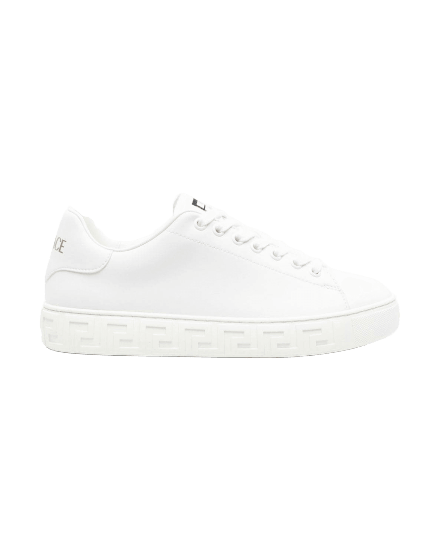 Versace Leather Greca Faux Sneakers Glam Steals