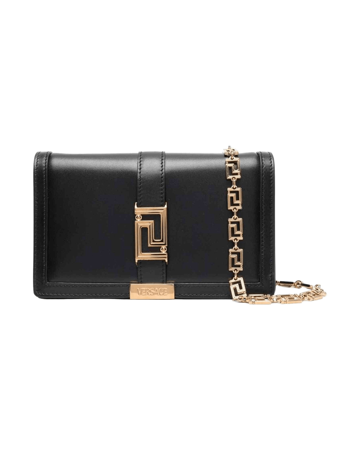 Versace Leather Greca Goddess Mini Crossbody Bag Glam Steals