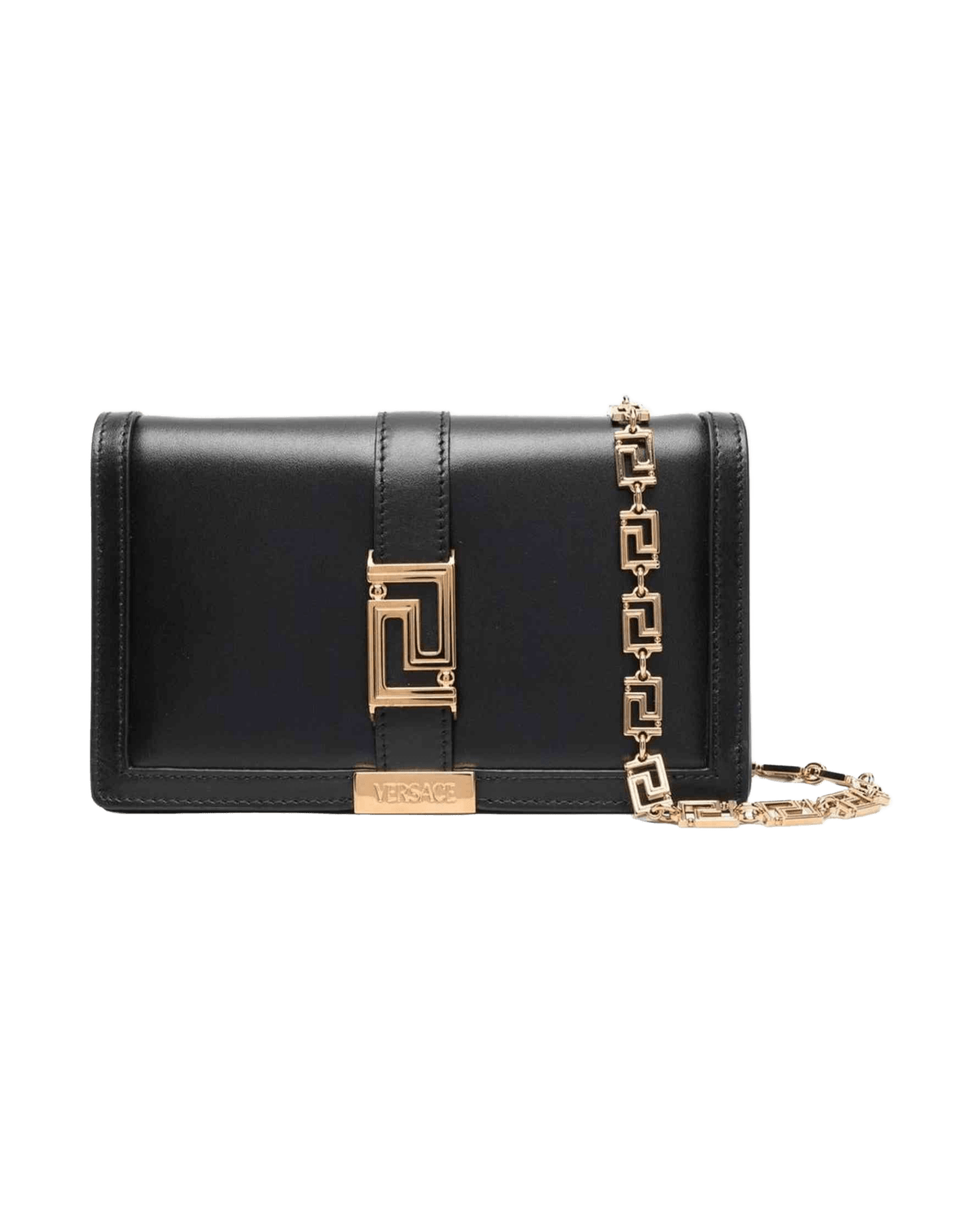 Versace Leather Greca Goddess Mini Crossbody Bag Glam Steals