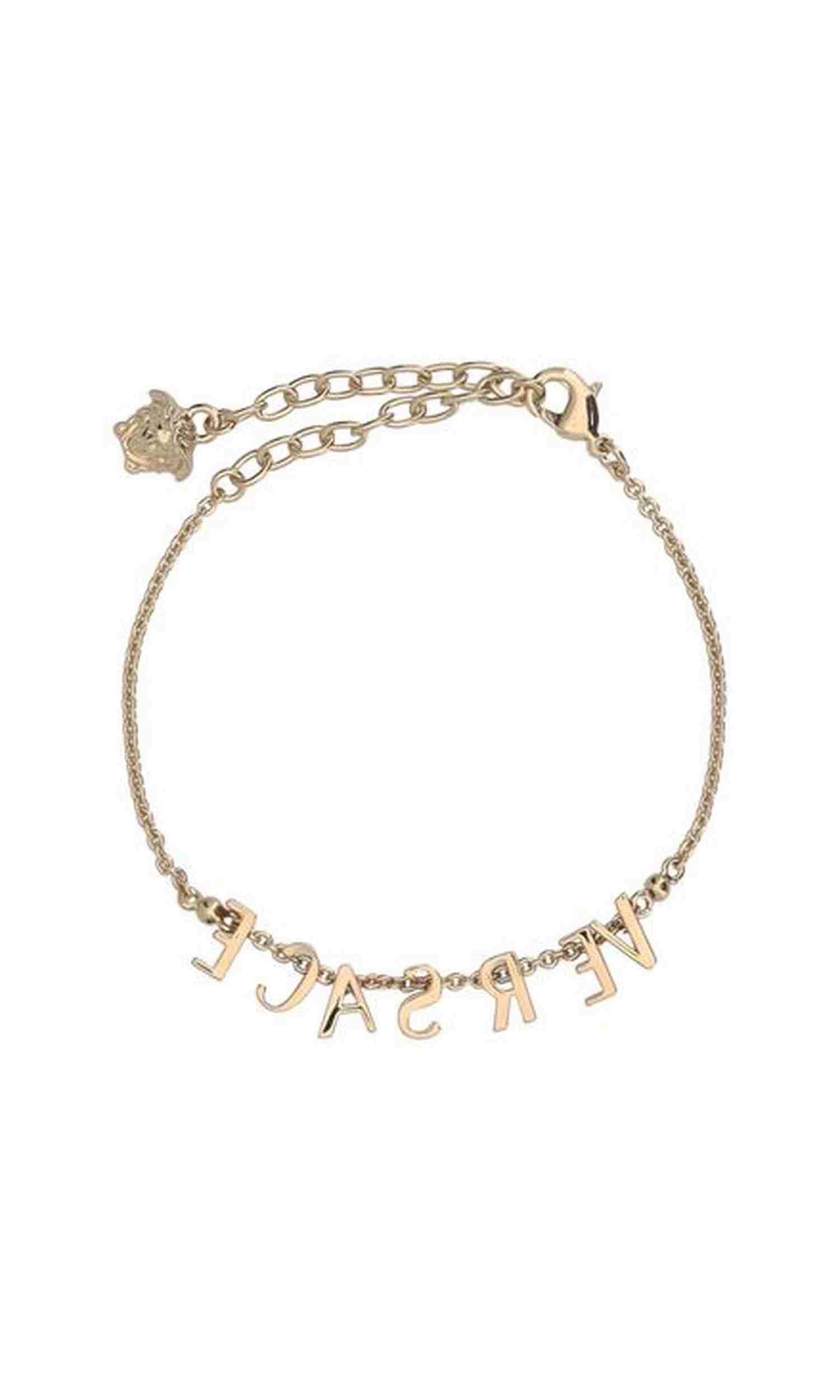 Versace Logoed Bracelet Glam Steals