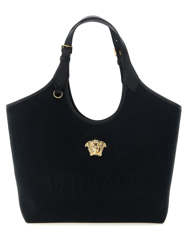 Versace Medium La Medusa Shopping Bag Glam Steals