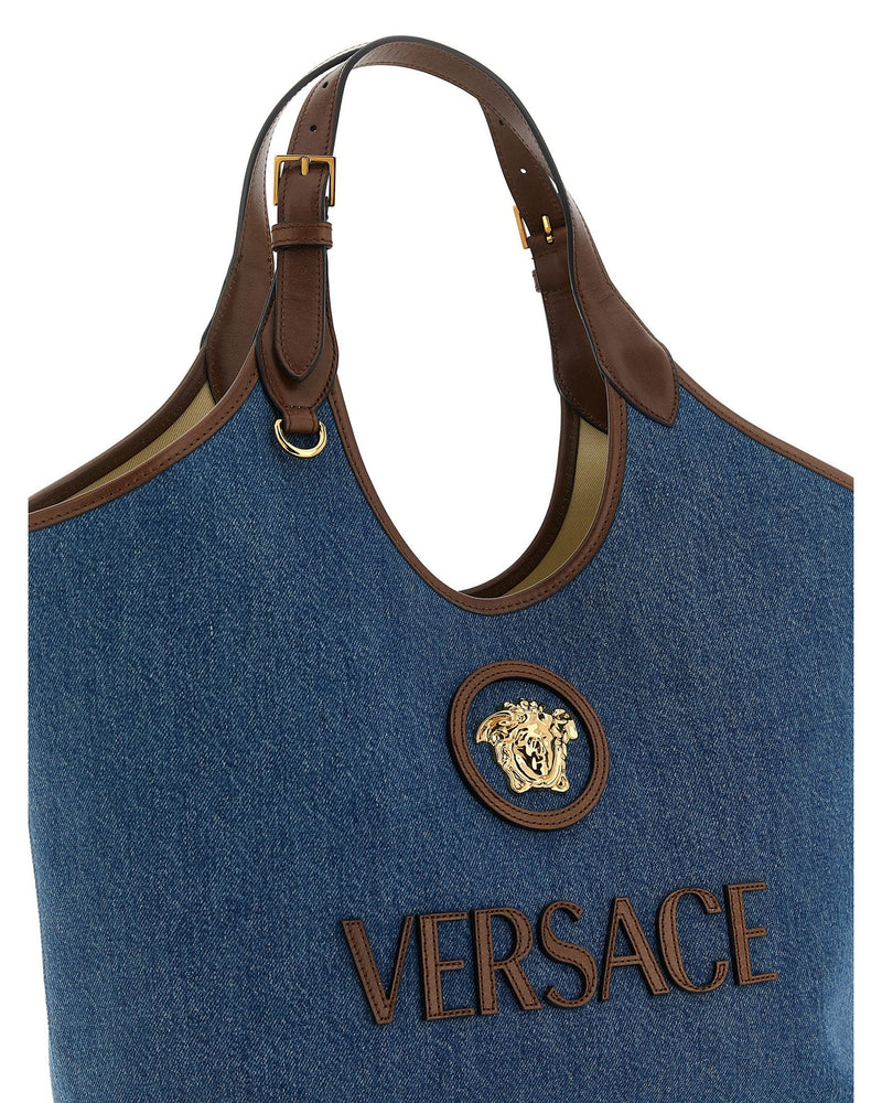 Versace Medium La Medusa Shopping Bag Glam Steals