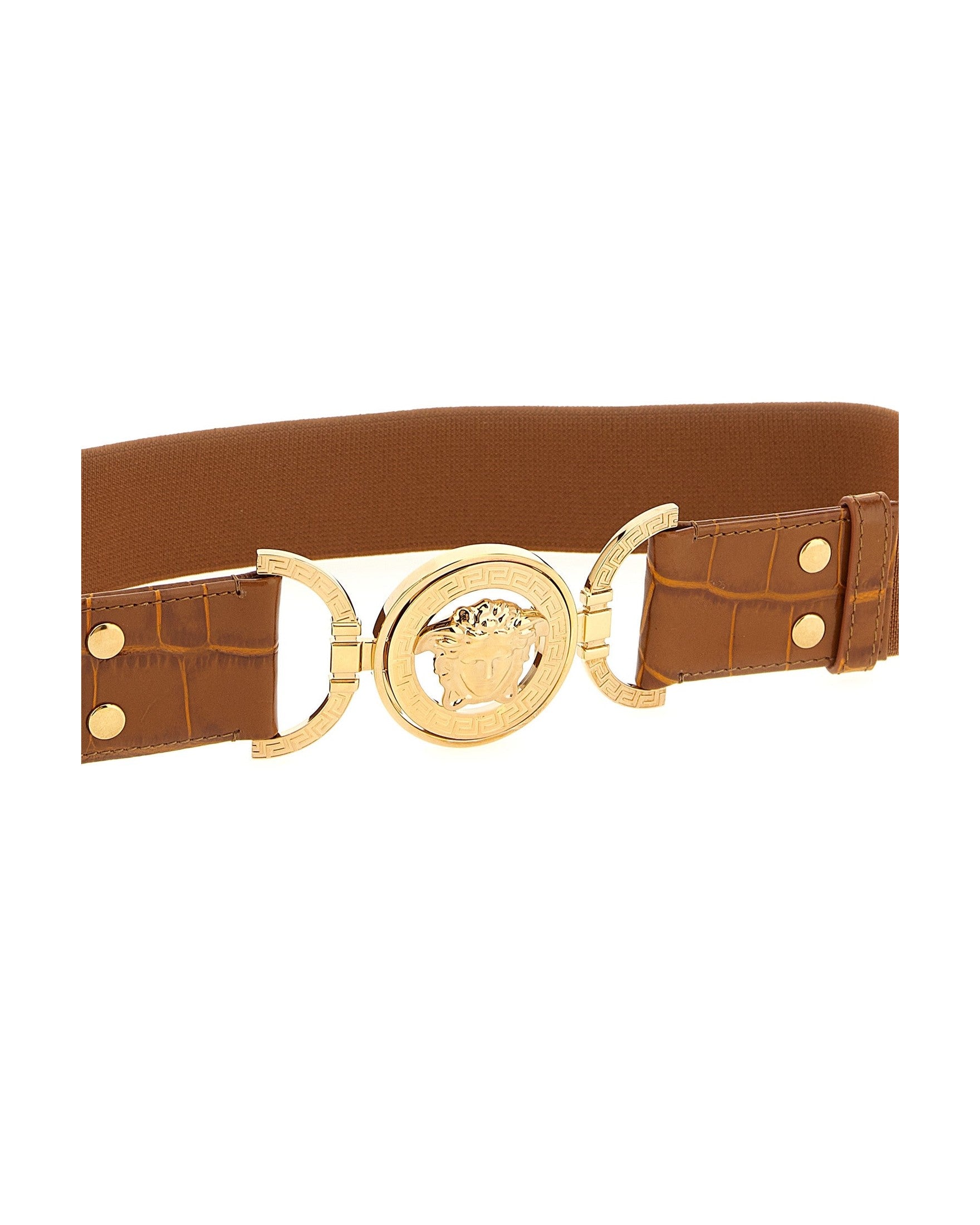 Versace Medusa 95 Elastic Belt Glam Steals