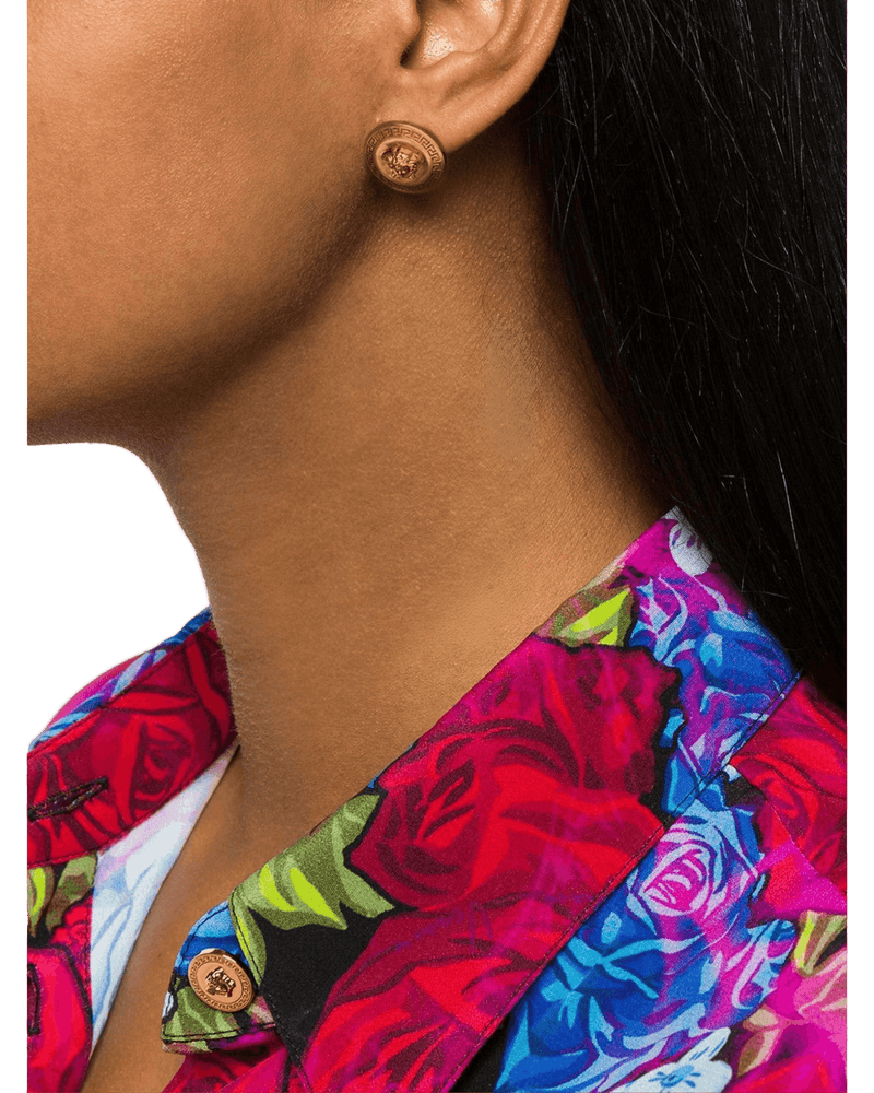Versace Medusa 95 Stud Earrings Glam Steals
