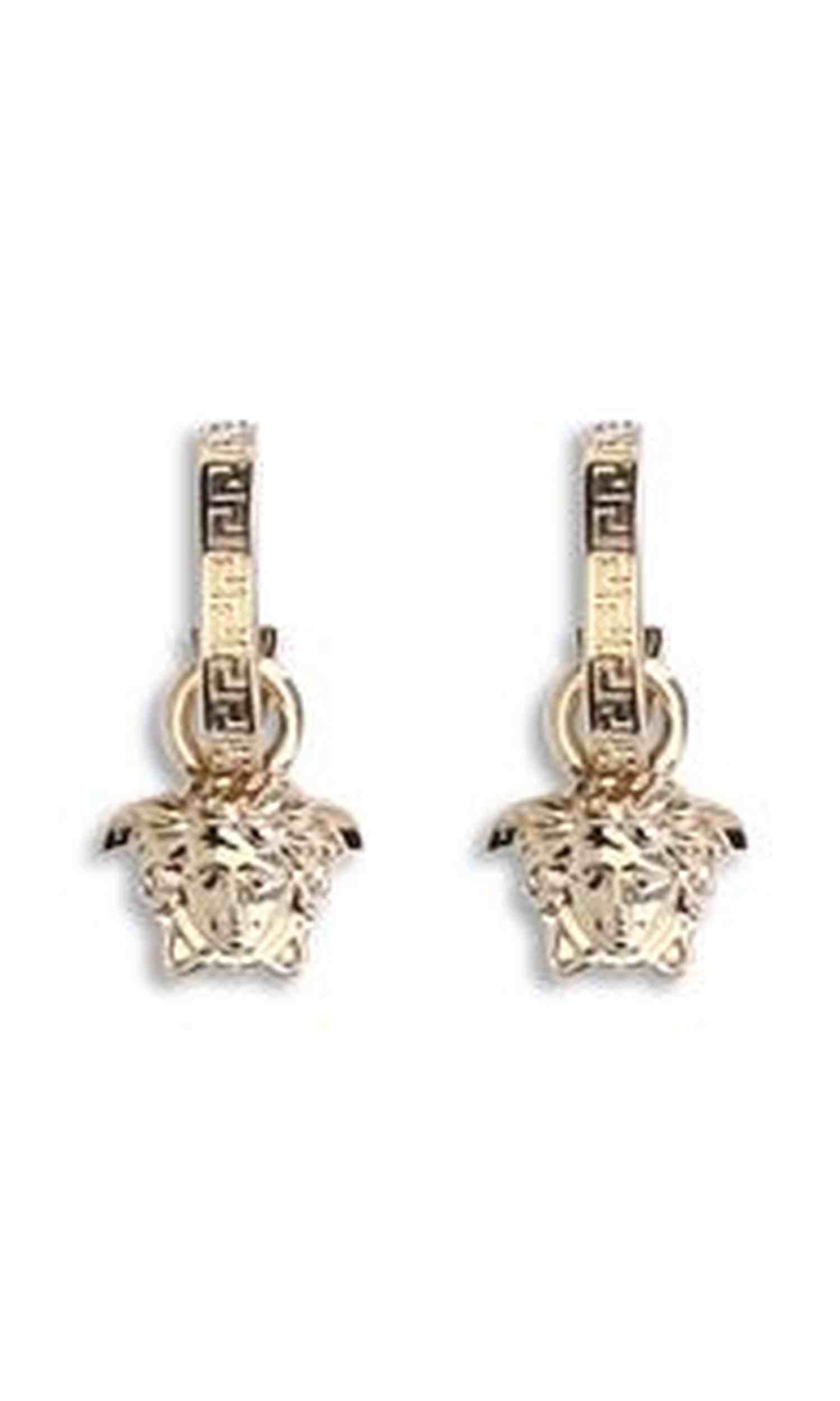 Versace Medusa Pendant Earrings Glam Steals