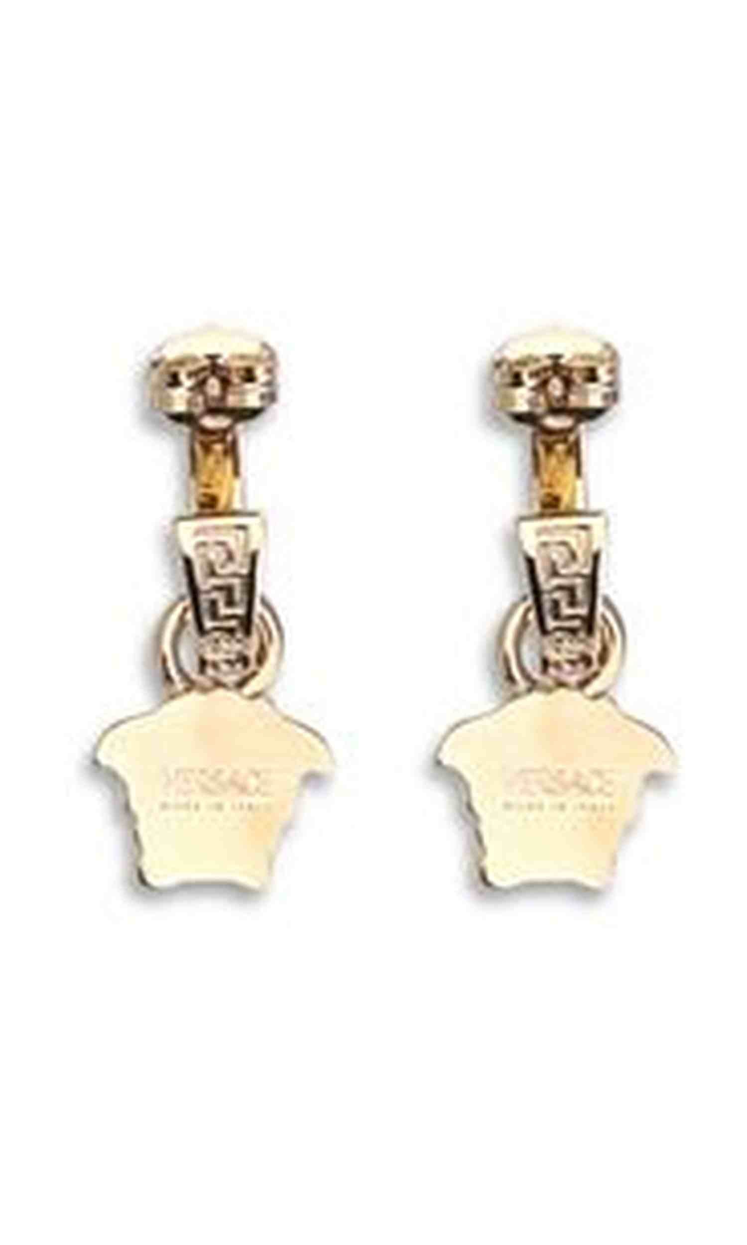 Versace Medusa Pendant Earrings Glam Steals