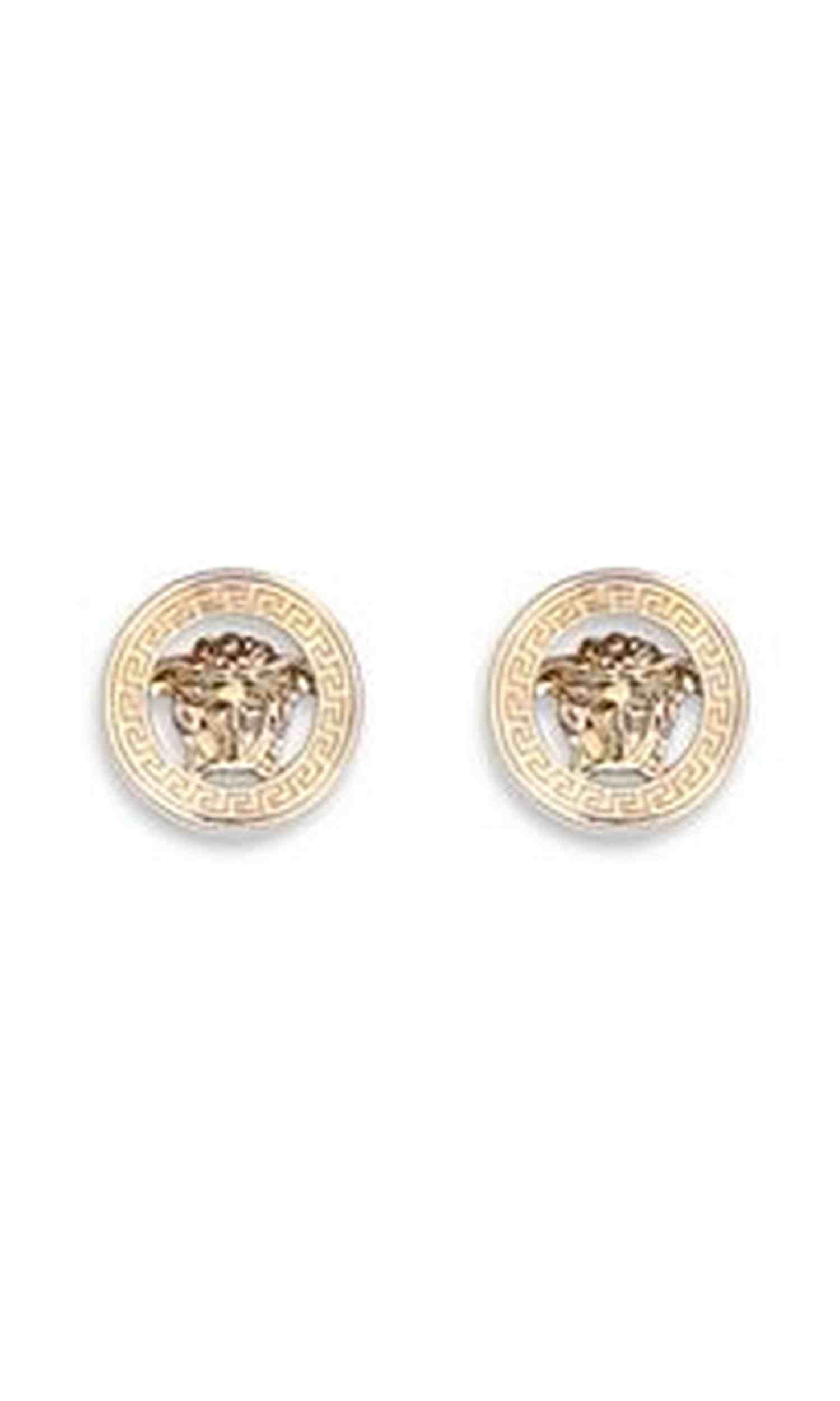 Versace Medusa Stud Earrings Glam Steals