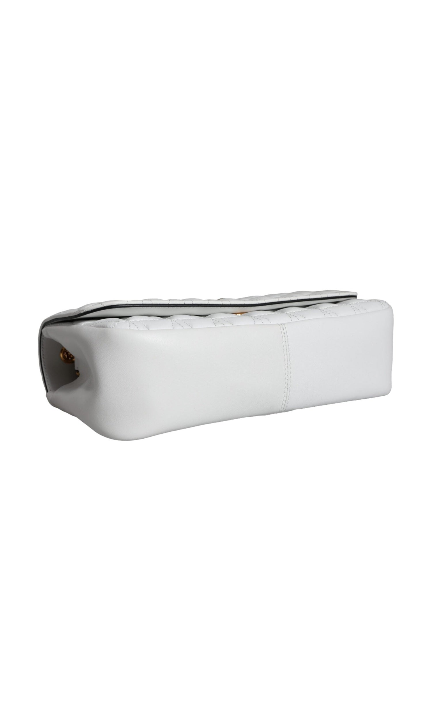 Versace Mini Nappa Leather Crossbody Shoulder White Bag Glam Steals