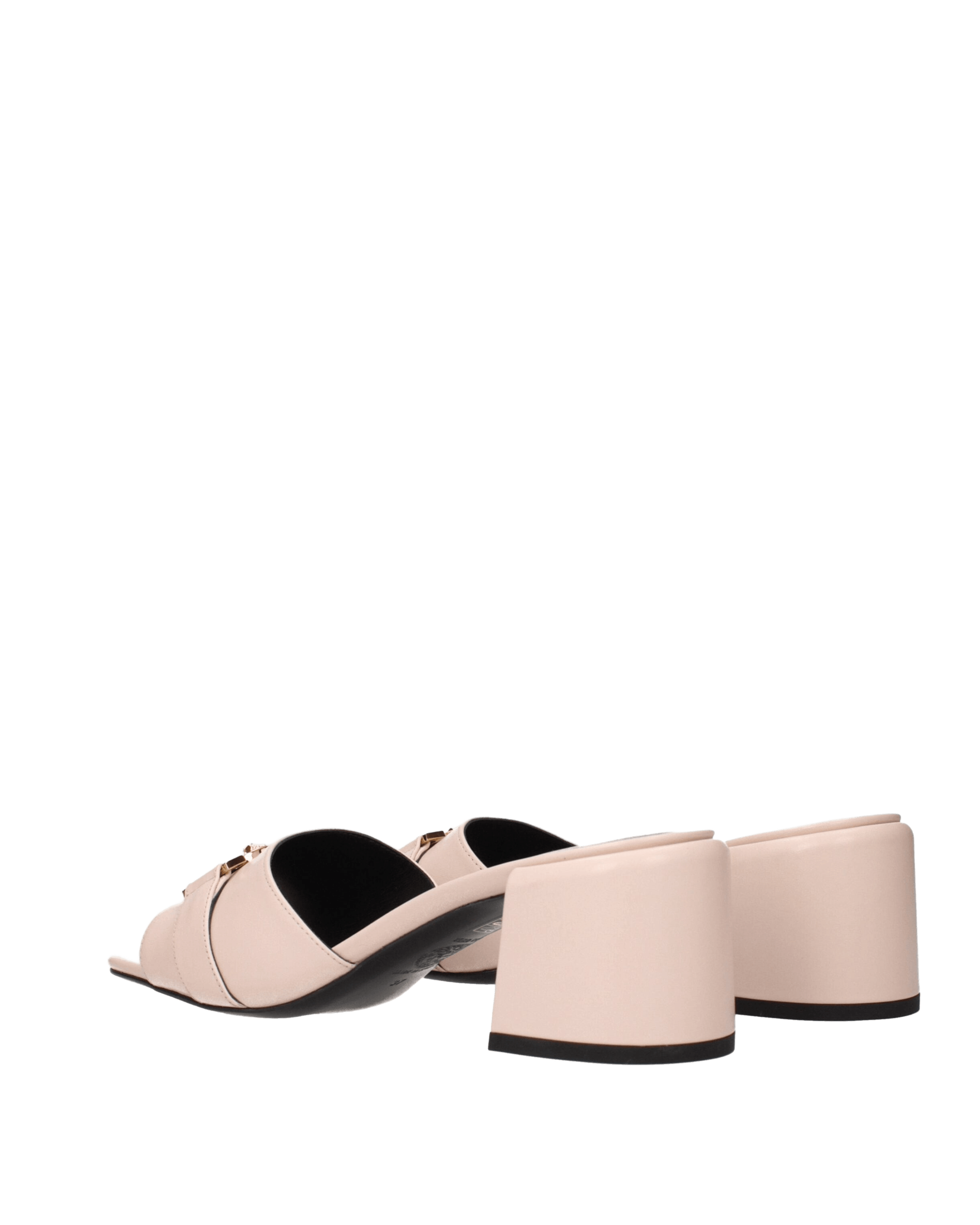 Versace Leather Pink Platforms Glam Steals