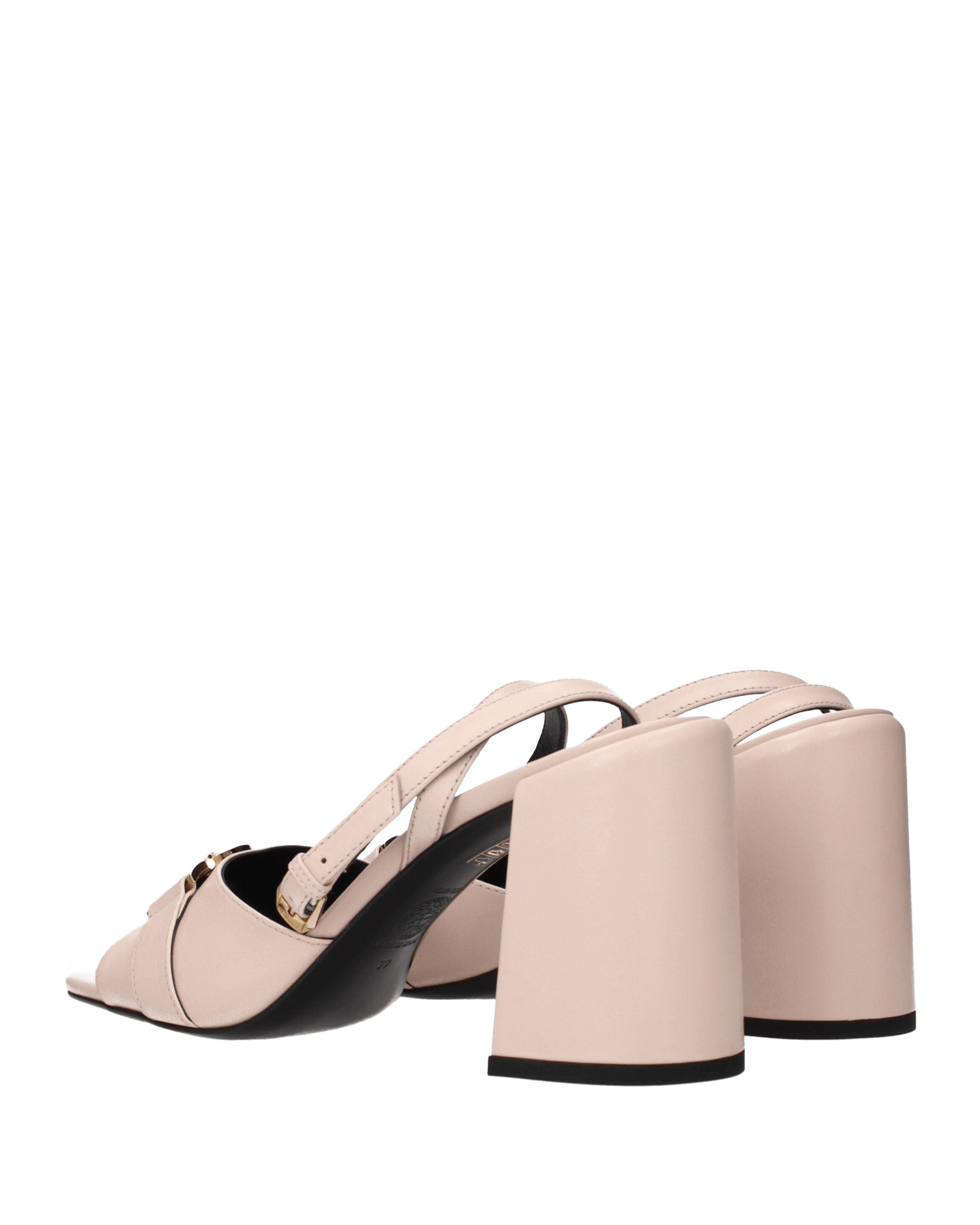 Versace Leather Pink Platforms Glam Steals