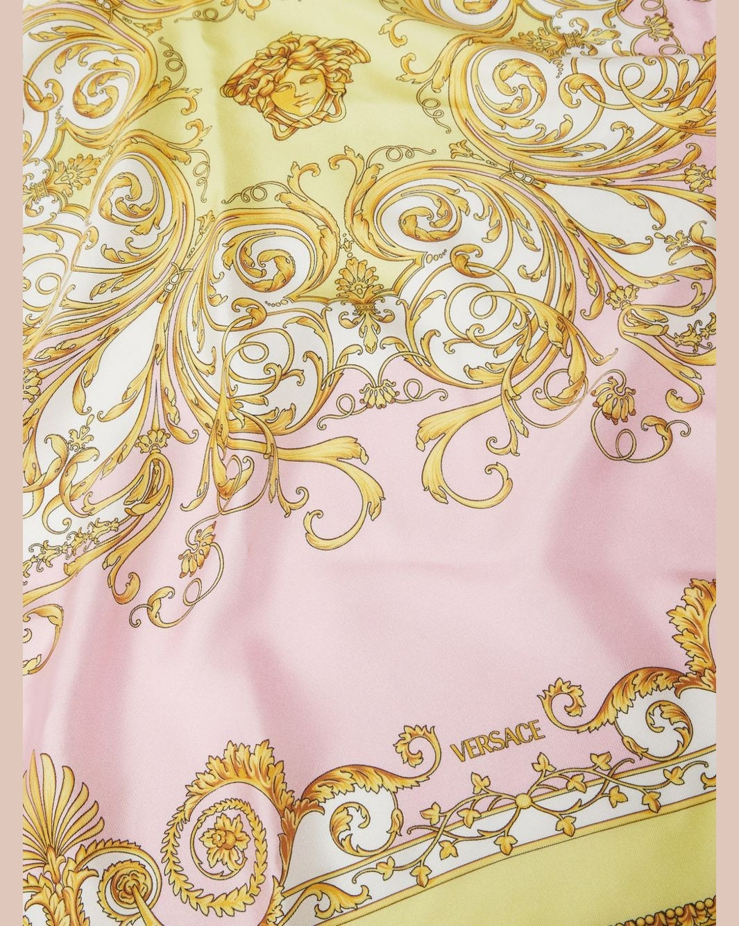 Versace Pink Scarf Scarves Hats & Gloves