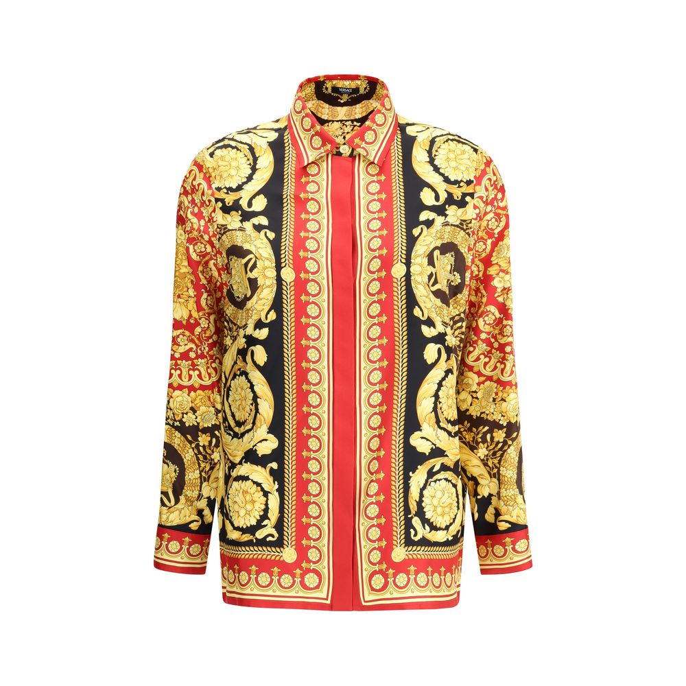 Versace Pure Silk Shirt Glam Steals