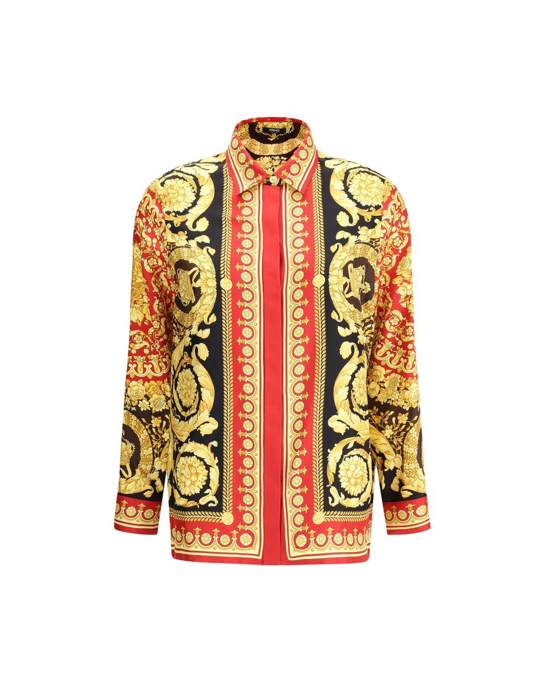 Versace Pure Silk Shirt Glam Steals