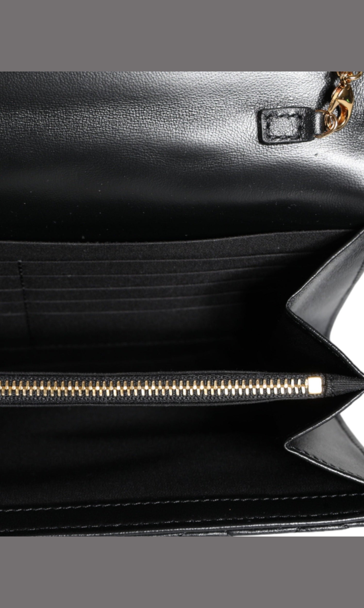 Versace Quilted Nappa Leather Crossbody Shoulder Black Bag Glam Steals