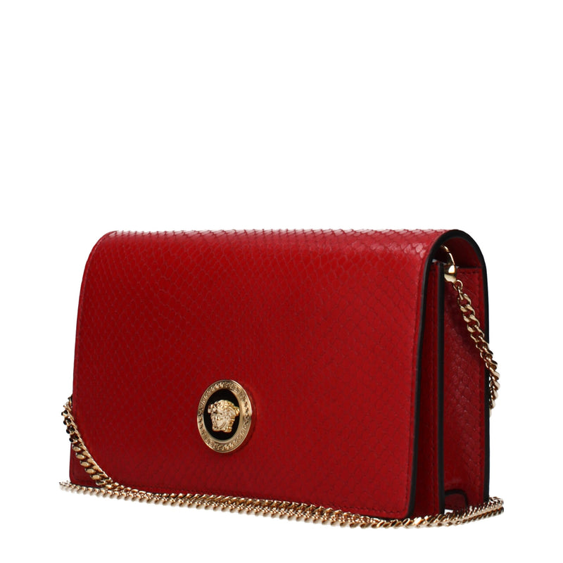 Versace Red Leather Clutch Bag Glam Steals