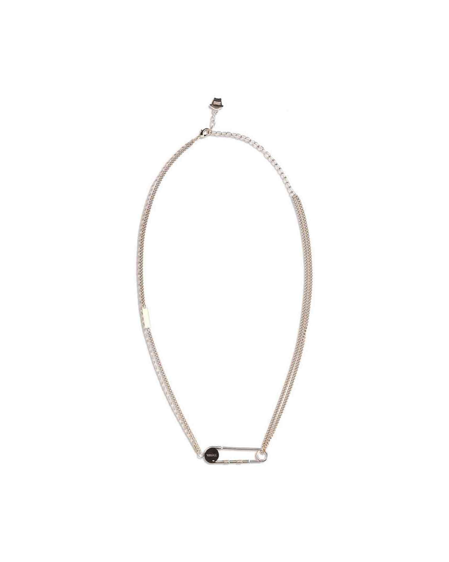 Versace Safety Pin Necklace Glam Steals