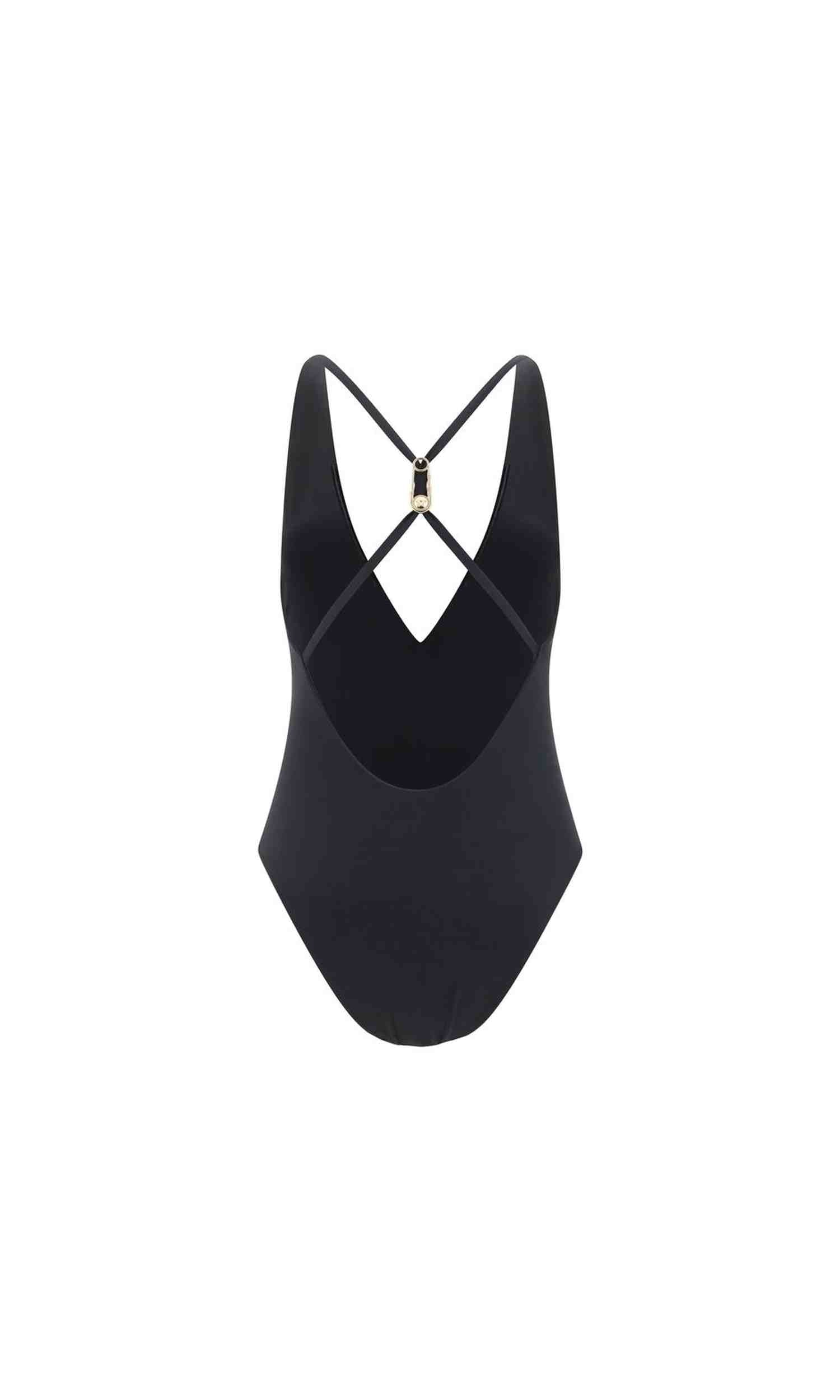 Versace Safety Pin One Piece Swimsuit Glam Steals